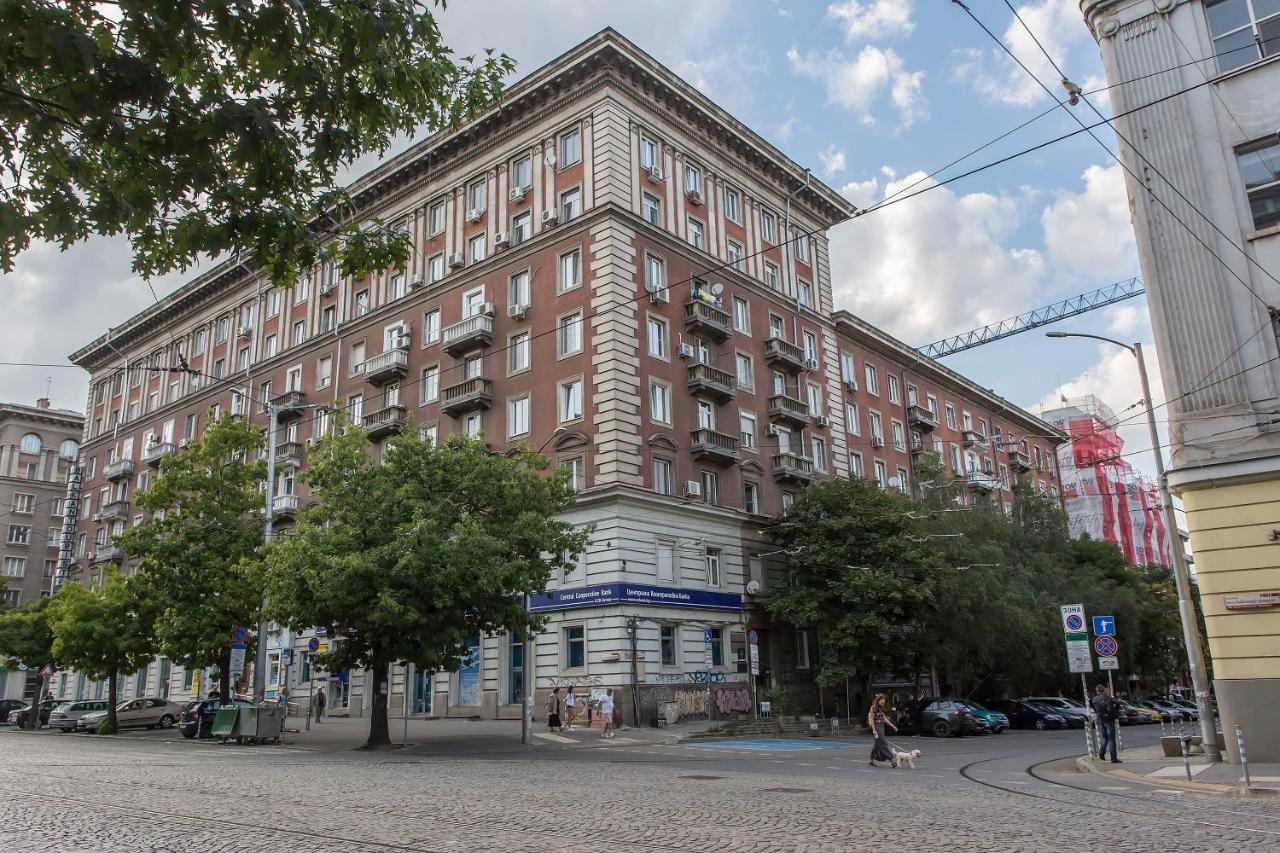 Modern Apartment In The City Center Sofia Exterior foto